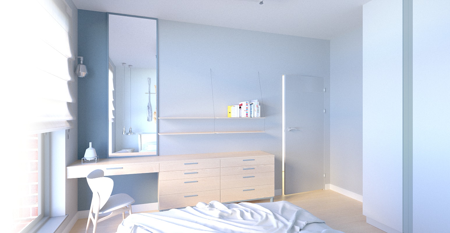 projekt sypialni - zdjęcie od Marta Koniczuk Pracownia Architektury Wnętrz - Homebook
