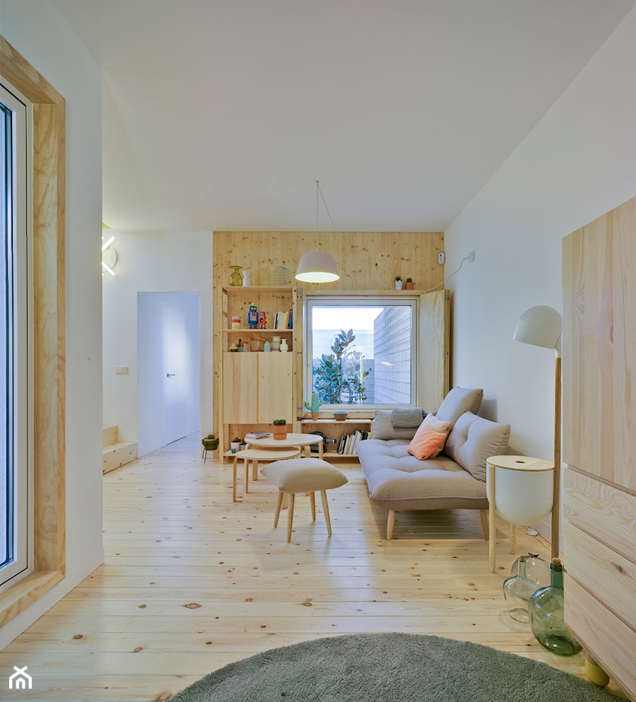Przyjazny dom w Sagunto - Salon, styl nowoczesny - zdjęcie od Homebook Design