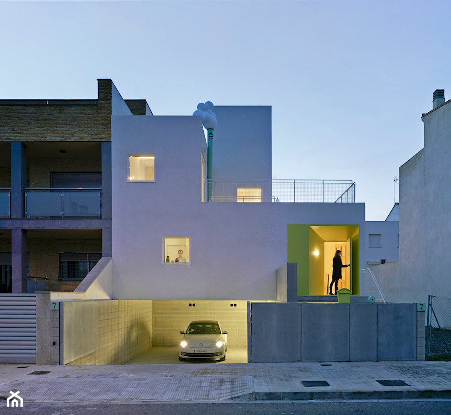 Przyjazny dom w Sagunto - Domy, styl nowoczesny - zdjęcie od Homebook Design