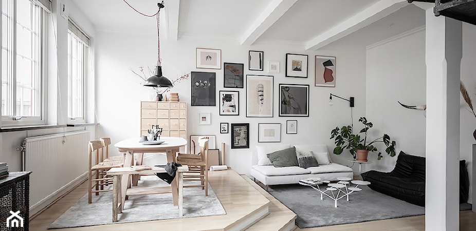 Inspirujące 76 m² w skandynawskim stylu