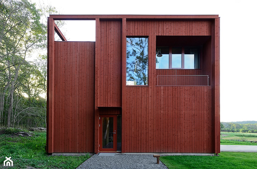 Dom w typowym szwedzkim stylu - Domy, styl skandynawski - zdjęcie od Homebook Design