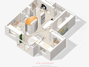 Nietypowe mieszkanie, dla typowej rodziny - Domy - zdjęcie od Homebook Design