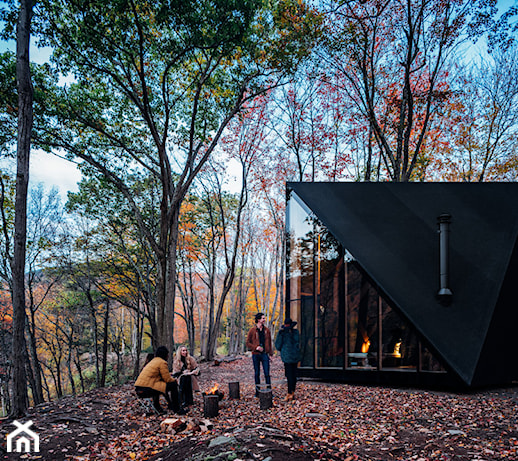 Sprawdź, jak wygląda energooszczędny dom, który kształtem przypomina namiot!