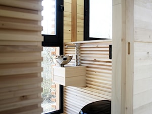 Origin - Mała z lustrem łazienka, styl minimalistyczny - zdjęcie od Homebook Design