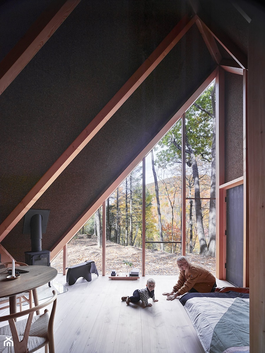 Energooszczędny domek - Salon - zdjęcie od Homebook Design
