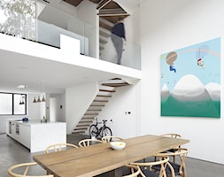 Wąskie mieszkanie - Jadalnia - zdjęcie od Homebook Design - Homebook