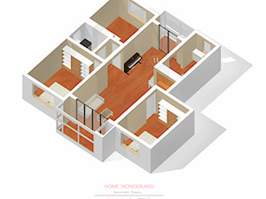 Nietypowe mieszkanie, dla typowej rodziny - Domy - zdjęcie od Homebook Design