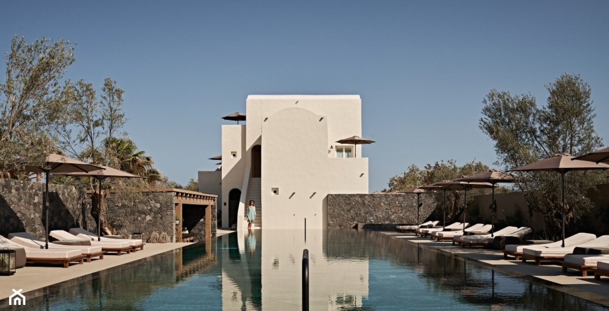 Hotel na greckiej wyspie - Domy - zdjęcie od Homebook Design - Homebook