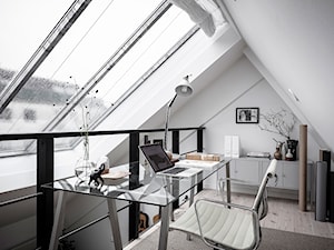 Mieszkać po szwedzku - Biuro, styl skandynawski - zdjęcie od Homebook Design