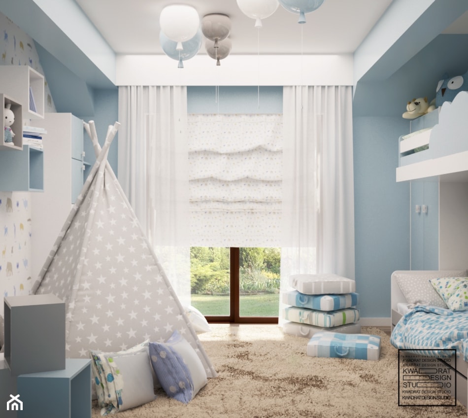 Pokój dla chłopca - zdjęcie od Kwadrat Design Studio - Homebook