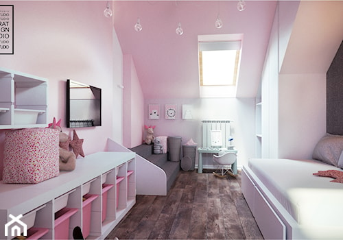 Pokój dla dziewczynki - zdjęcie od Kwadrat Design Studio