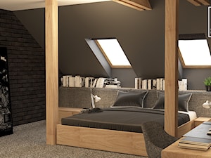 Sypialnia dla Singla - zdjęcie od Kwadrat Design Studio