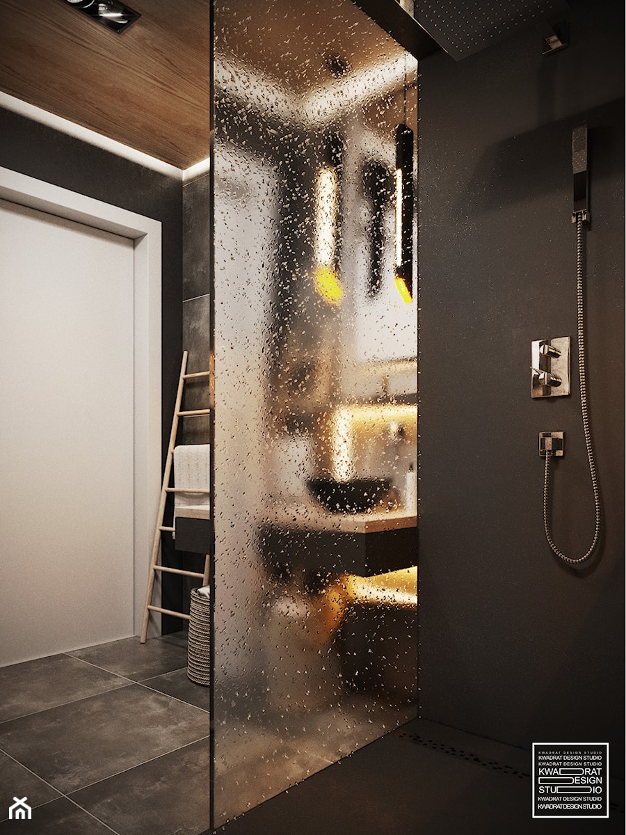 Łazienka z klimatem - zdjęcie od Kwadrat Design Studio