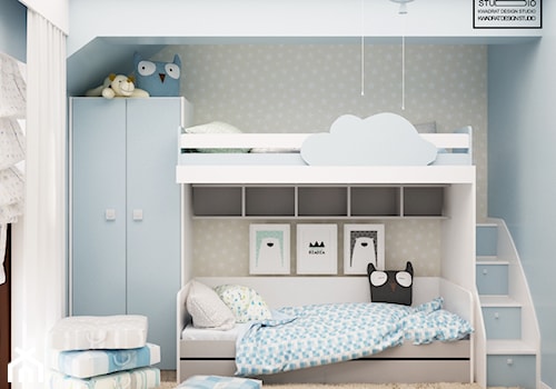 Pokój dla chłopca - zdjęcie od Kwadrat Design Studio