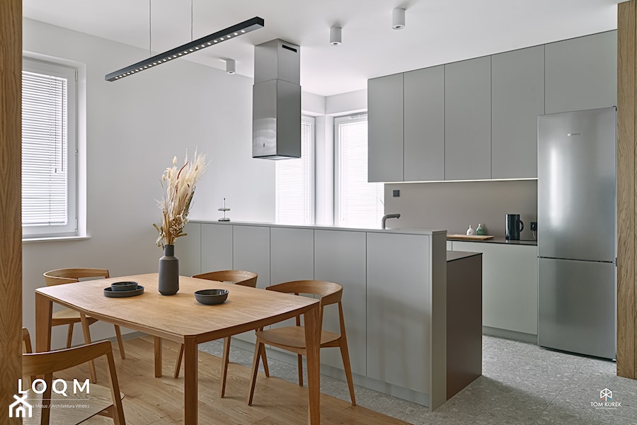 FREGATA | 110 m2 - Kuchnia, styl nowoczesny - zdjęcie od LOQM ARCHITEKTURA WNĘTRZ