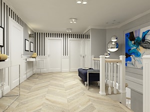 Przedpokój na piętrze - zdjęcie od GSG STUDIO | interiors & design