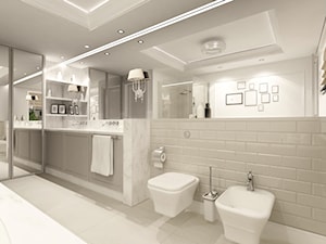 Łazienka na piętrze - zdjęcie od GSG STUDIO | interiors & design