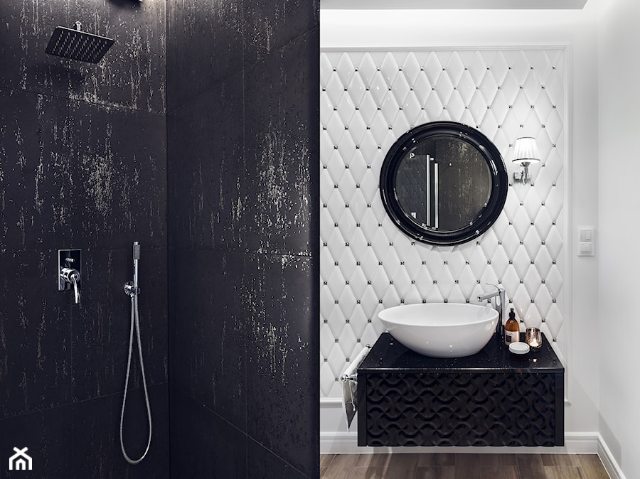 Prywatna łazienka przy sypialni - zdjęcie od GSG STUDIO | interiors & design