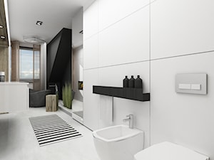 Prywatna łazienka w tle sypialni - zdjęcie od GSG STUDIO | interiors & design