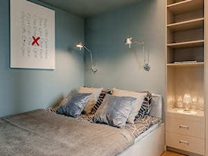 Apartament - Mała sypialnia, styl nowoczesny - zdjęcie od Biendesign Pracownia Wnętrz