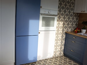 W niebieskościach - Kuchnia, styl nowoczesny - zdjęcie od Biendesign Pracownia Wnętrz