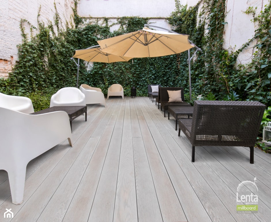 Taras kompozytowy przed restaurację Millboard - zdjęcie od Lenta Wood Composite - Homebook