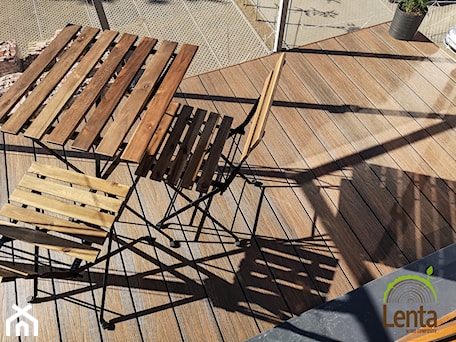 Aranżacje wnętrz - Taras: Balkon kompozytowy II generacji Lenta - Lenta Wood Composite . Przeglądaj, dodawaj i zapisuj najlepsze zdjęcia, pomysły i inspiracje designerskie. W bazie mamy już prawie milion fotografii!