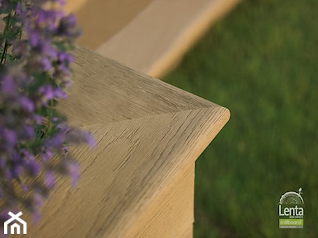 Aranżacje wnętrz - Ogród: Wykończenie schodów - profil Millboard kompozyt nowej generacji - Lenta Wood Composite . Przeglądaj, dodawaj i zapisuj najlepsze zdjęcia, pomysły i inspiracje designerskie. W bazie mamy już prawie milion fotografii!