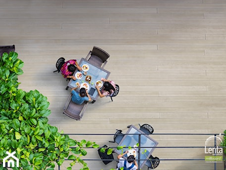 Aranżacje wnętrz - Taras: Taras restauracja - Lenta Wood Composite . Przeglądaj, dodawaj i zapisuj najlepsze zdjęcia, pomysły i inspiracje designerskie. W bazie mamy już prawie milion fotografii!