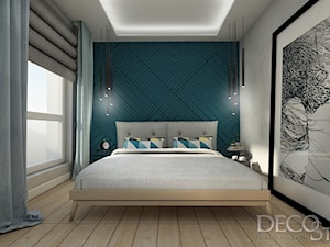 nowoczesna sypialnia - Sypialnia, styl minimalistyczny - zdjęcie od Decostory projekty wnętrz, konsultacje oraz szybkie metamorfozy