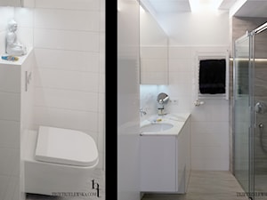 Łazienka z kabiną prysznicową. - zdjęcie od Beata Trzetrzelewska Architekt
