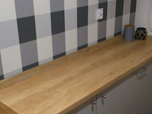 Zabudowa części ścianki,która została - zdjęcie od kuchnia2018
