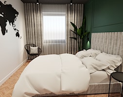 Sypialnia w stylu industrialno-klasycznym - zdjęcie od ZRÓB SOBIE RAJ - Homebook