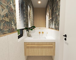 Toaleta w domu jednorodzinnym - zdjęcie od ZRÓB SOBIE RAJ - Homebook