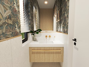 Toaleta w domu jednorodzinnym - zdjęcie od ZRÓB SOBIE RAJ