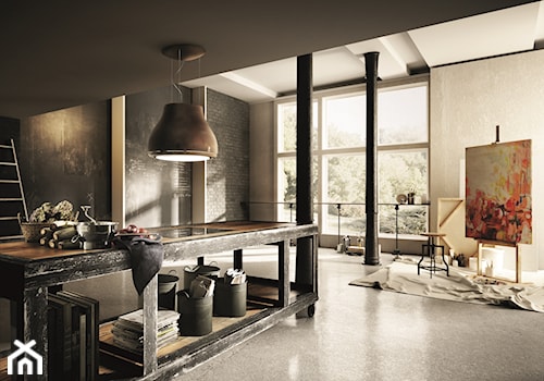 Kuchnia, styl industrialny - zdjęcie od ELICA S.P.A.