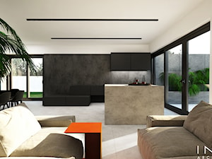 Chyby | dom | 300m2 - Kuchnia, styl minimalistyczny - zdjęcie od INTO architekci