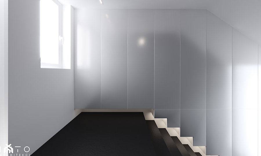 Poznań | biuro | 50m2 - Hol / przedpokój, styl minimalistyczny - zdjęcie od INTO architekci