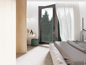 Poznań | apartament | 120m2 - Sypialnia, styl minimalistyczny - zdjęcie od INTO architekci