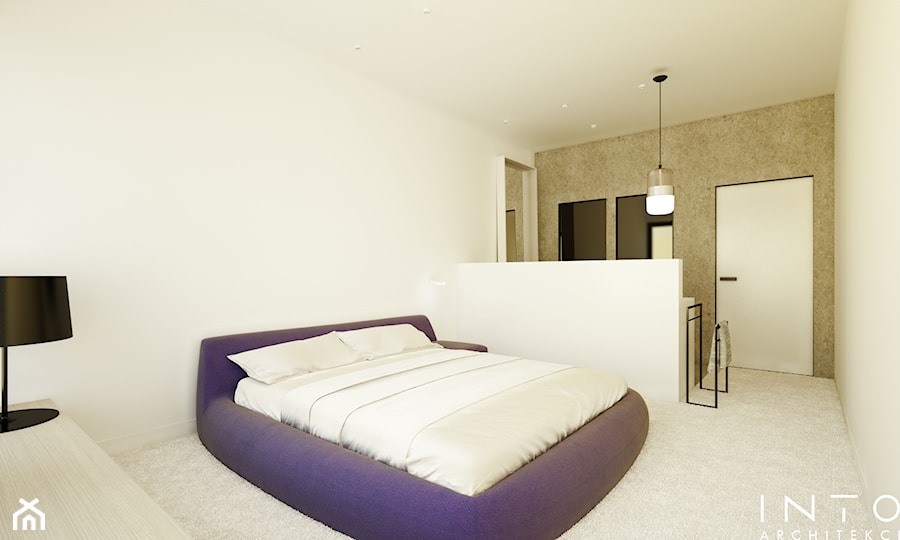 Rzeszow | dom | 180m2 - Sypialnia, styl minimalistyczny - zdjęcie od INTO architekci