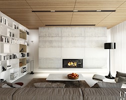 Rzeszow | dom | 180m2 - Salon, styl minimalistyczny - zdjęcie od INTO architekci - Homebook