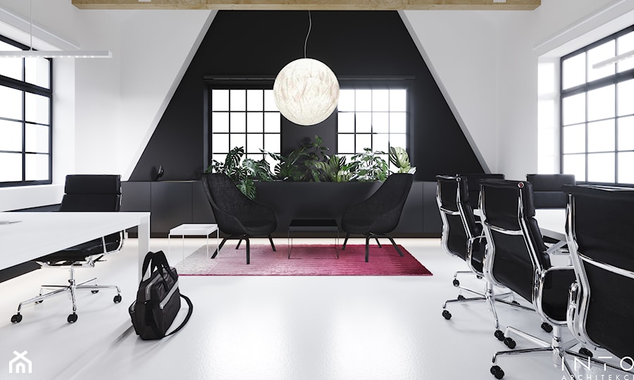 Poznań | biuro | 50m2 - Biuro, styl minimalistyczny - zdjęcie od INTO architekci