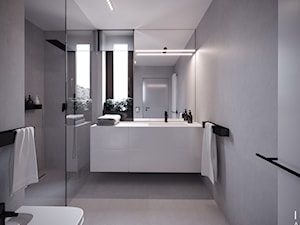 Warszawa | apartament | 150m2 - Łazienka, styl minimalistyczny - zdjęcie od INTO architekci