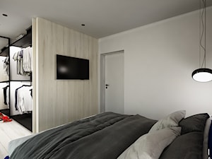 Ostrów Wielkopolski | mieszkanie | 65m2 - Sypialnia, styl minimalistyczny - zdjęcie od INTO architekci