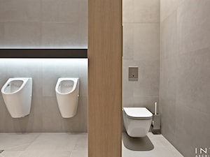 Poznań | toalety biurowe | 45m2 - Wnętrza publiczne, styl minimalistyczny - zdjęcie od INTO architekci