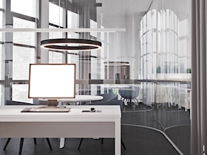 Poznań | biuro | 75m2 - Biuro, styl minimalistyczny - zdjęcie od INTO architekci