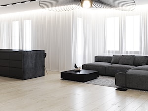 Warszawa | apartament | 150m2 - Salon, styl minimalistyczny - zdjęcie od INTO architekci