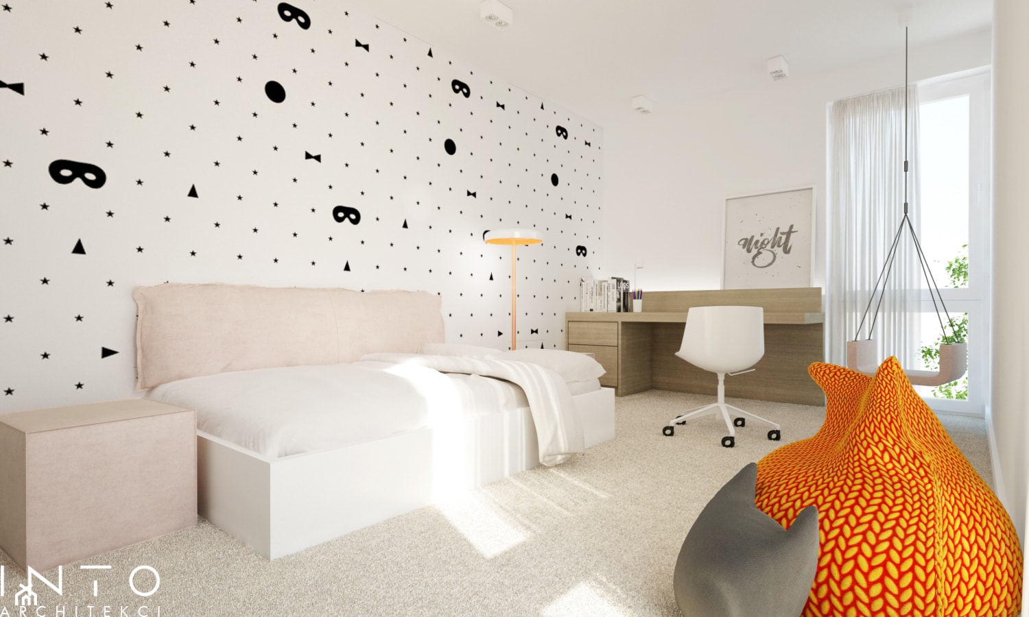 Koszalin | dom | 130m2 - Pokój dziecka, styl minimalistyczny - zdjęcie od INTO architekci - Homebook
