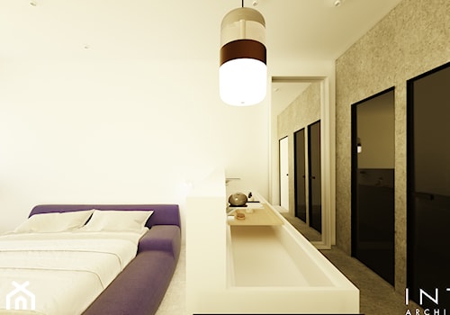 Rzeszow | dom | 180m2 - Sypialnia, styl nowoczesny - zdjęcie od INTO architekci