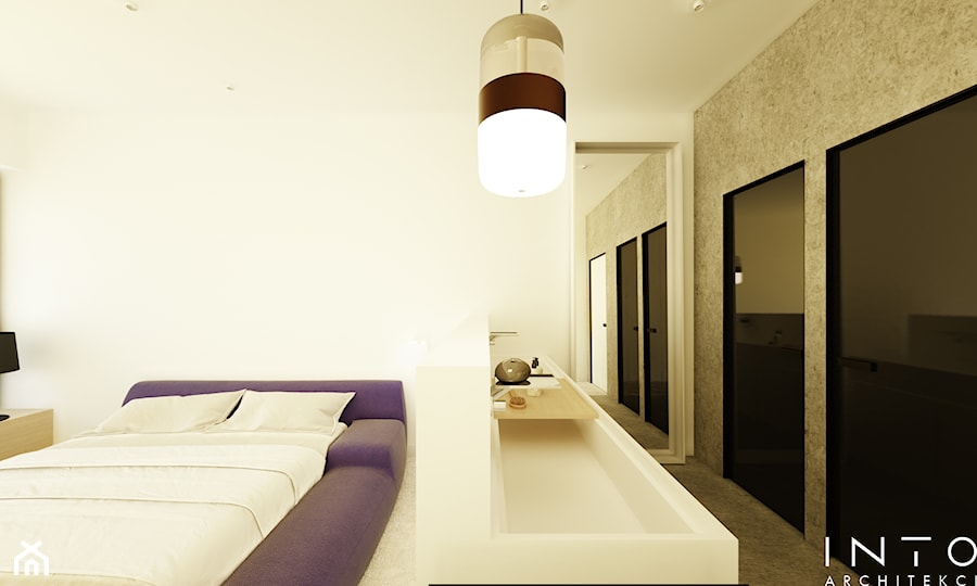 Rzeszow | dom | 180m2 - Sypialnia, styl nowoczesny - zdjęcie od INTO architekci